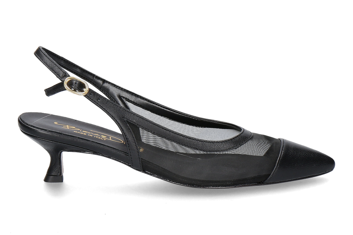 Bianca Di Slingpumps S509 ZANZA NAPPA- nero/ schwarz