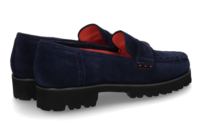 pas de rouge-loafer-camoscio blue_242800094_2