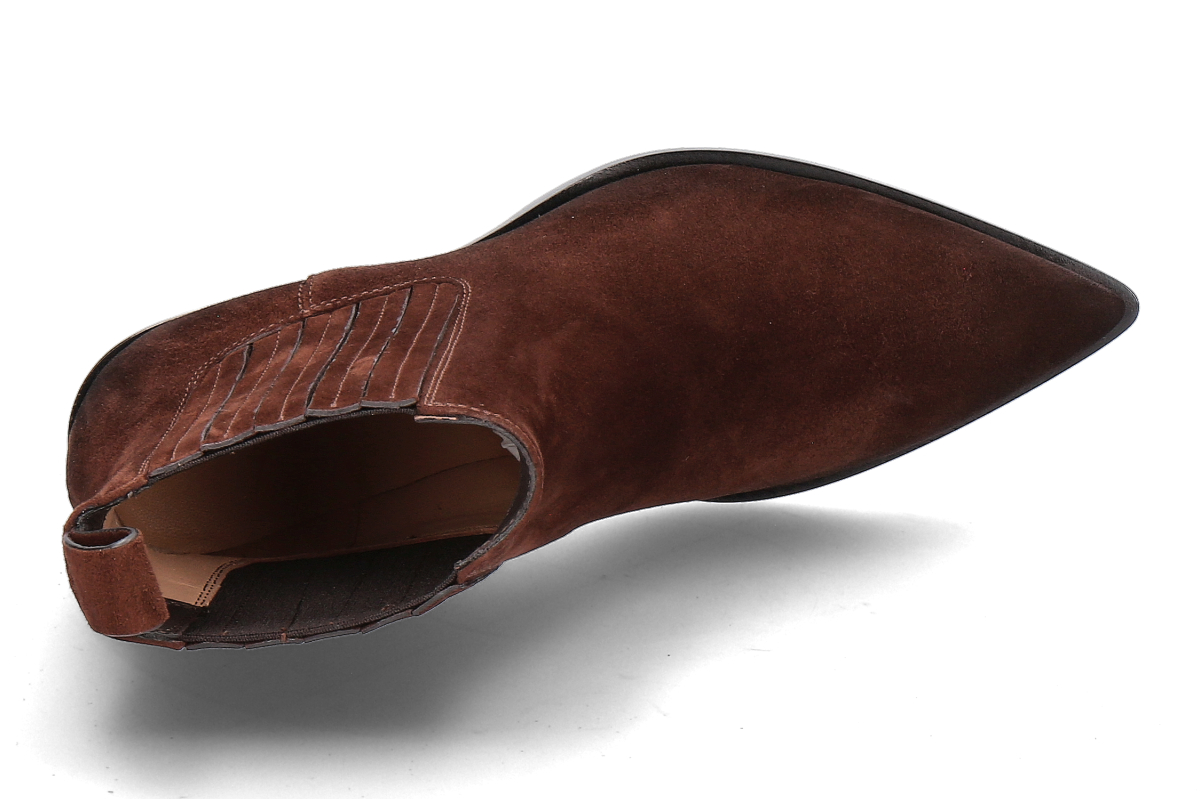 Santoni Damen Stiefelette GIO VELOURS brown_253300262_5 Santoni Damen Stiefelette GIO VELOURS brown_253300262_5