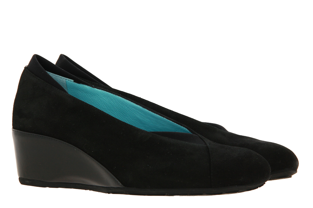 Thierry Rabotin wedge pumpsCAMOSCIO NERO
