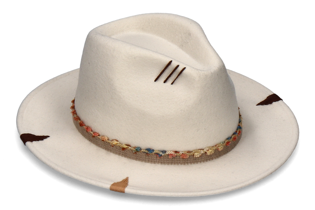 The Hat Gang straw hat MADAGASCAR- marrone/ dark brown