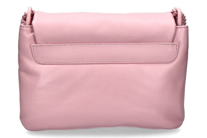 La Carrie shoulder bag DECCAN GISELLE LEATHER PINK