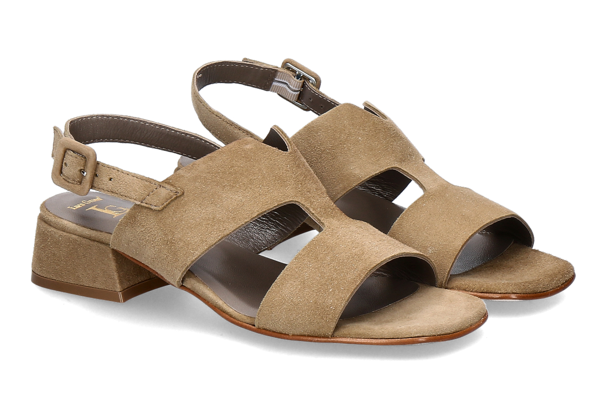 Luca Grossi sandal CAMOSCIO FANGO- brown