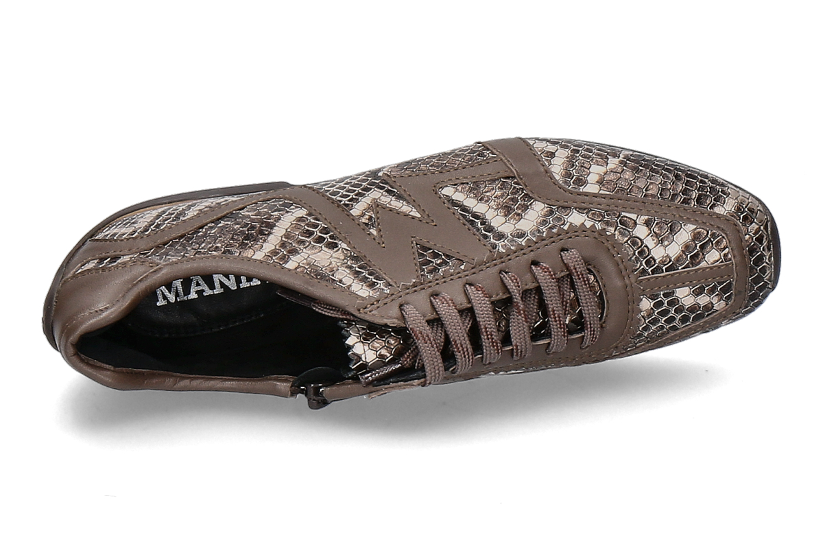Mania Sneaker gefüttert PITONE PRINT- taupe_222900300_5