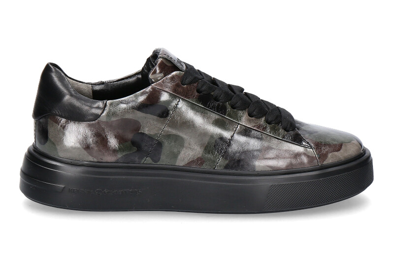 Kennel & Schmenger sneaker CAMOUFLAGE NAPPA SAGE SCHWARZ