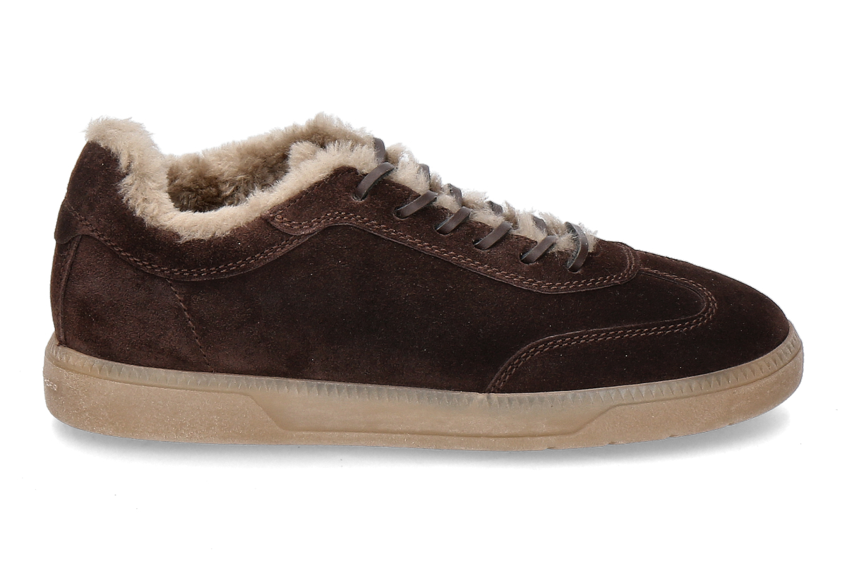 Kennel & Schmenger sneaker POP SUEDE lined- pepe camel/ dark brown