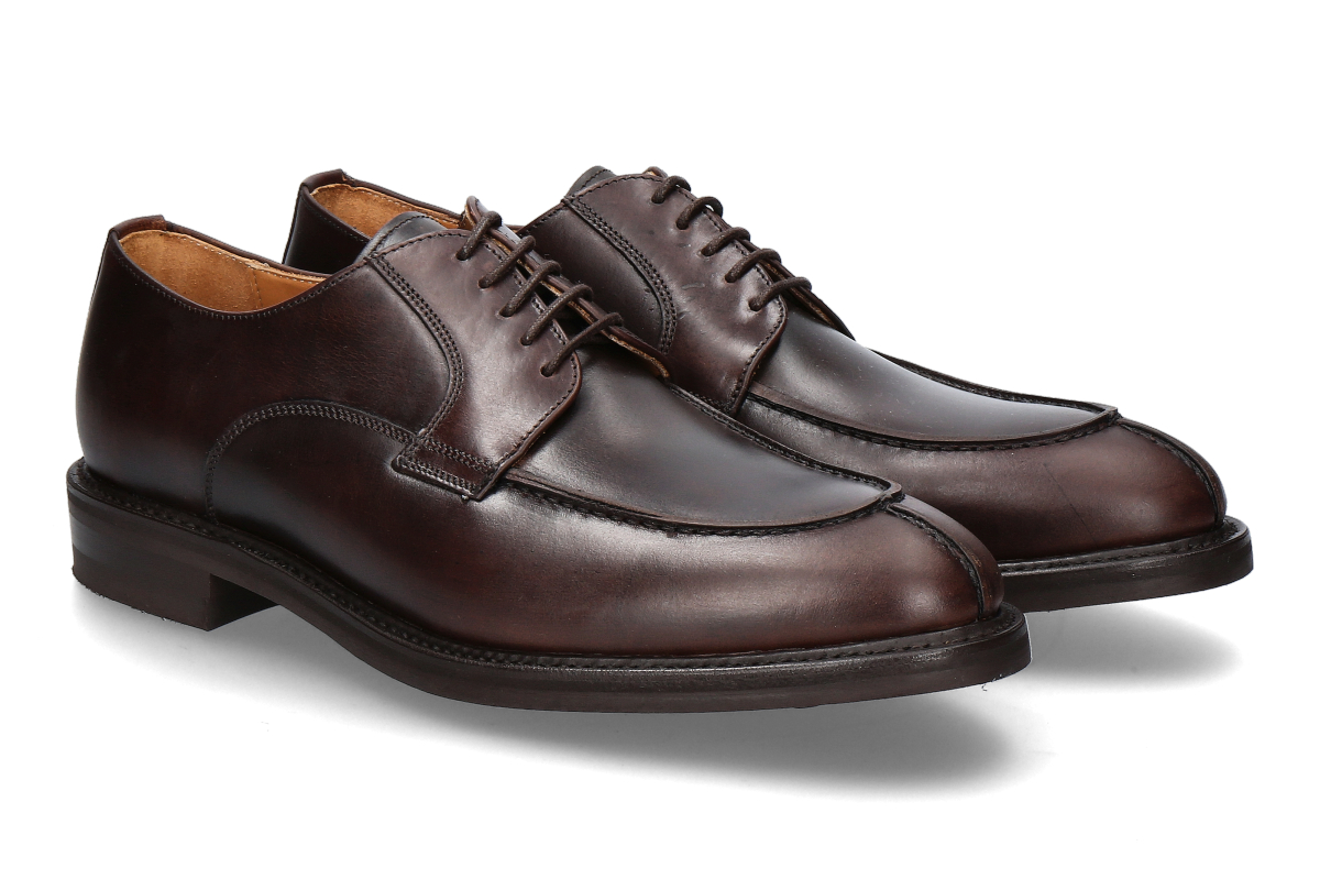 Berwick Men's Lace-Up Shoes CROMEX NIGER - Dark Brown