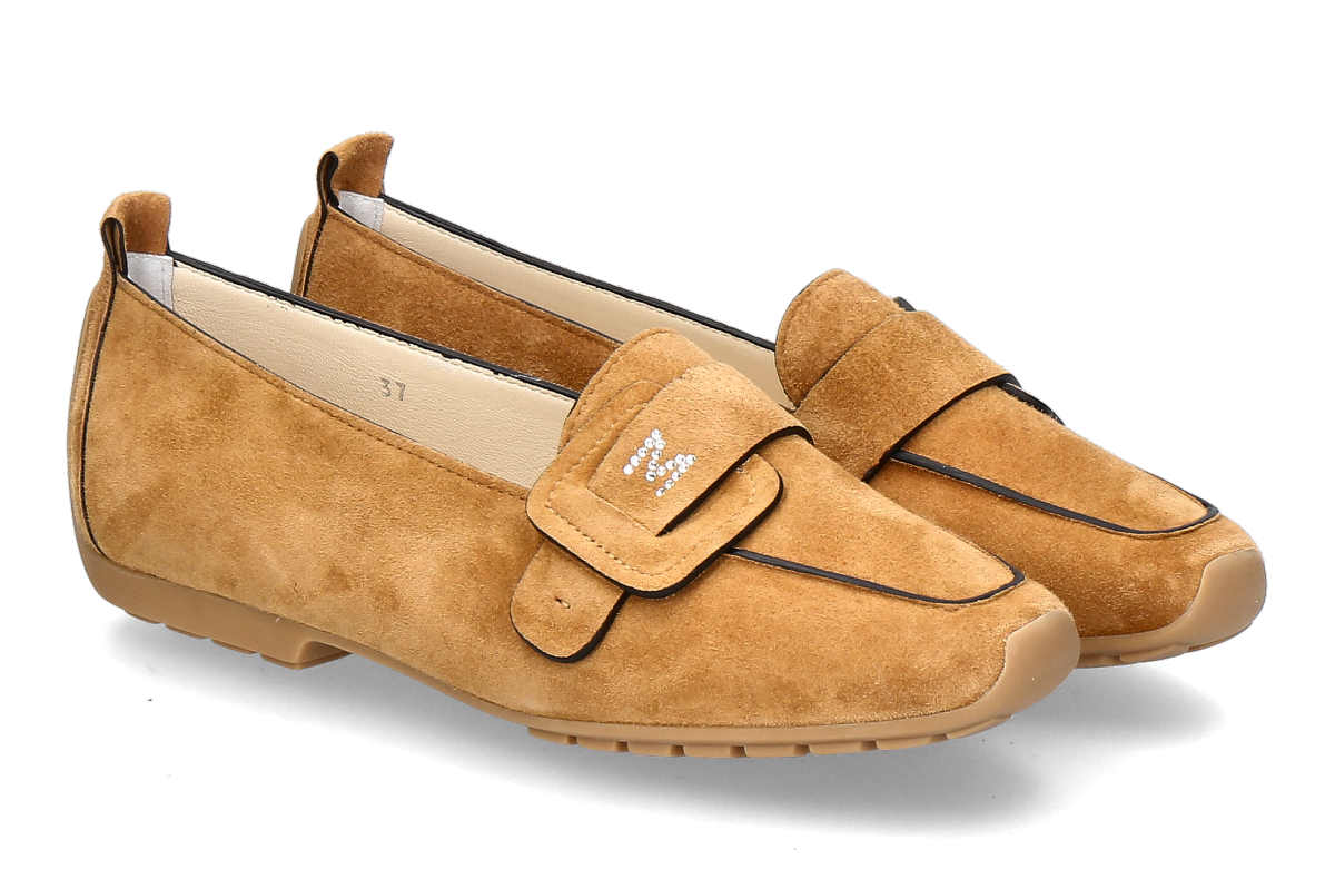 Mania Mokassin CAMOSCIO PROCAR- cognac
