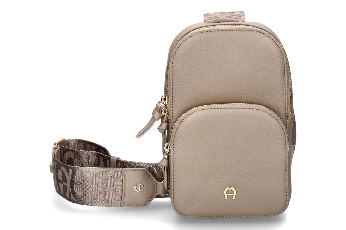 Aigner Shoulder Bag ZITA SLING- taupe
