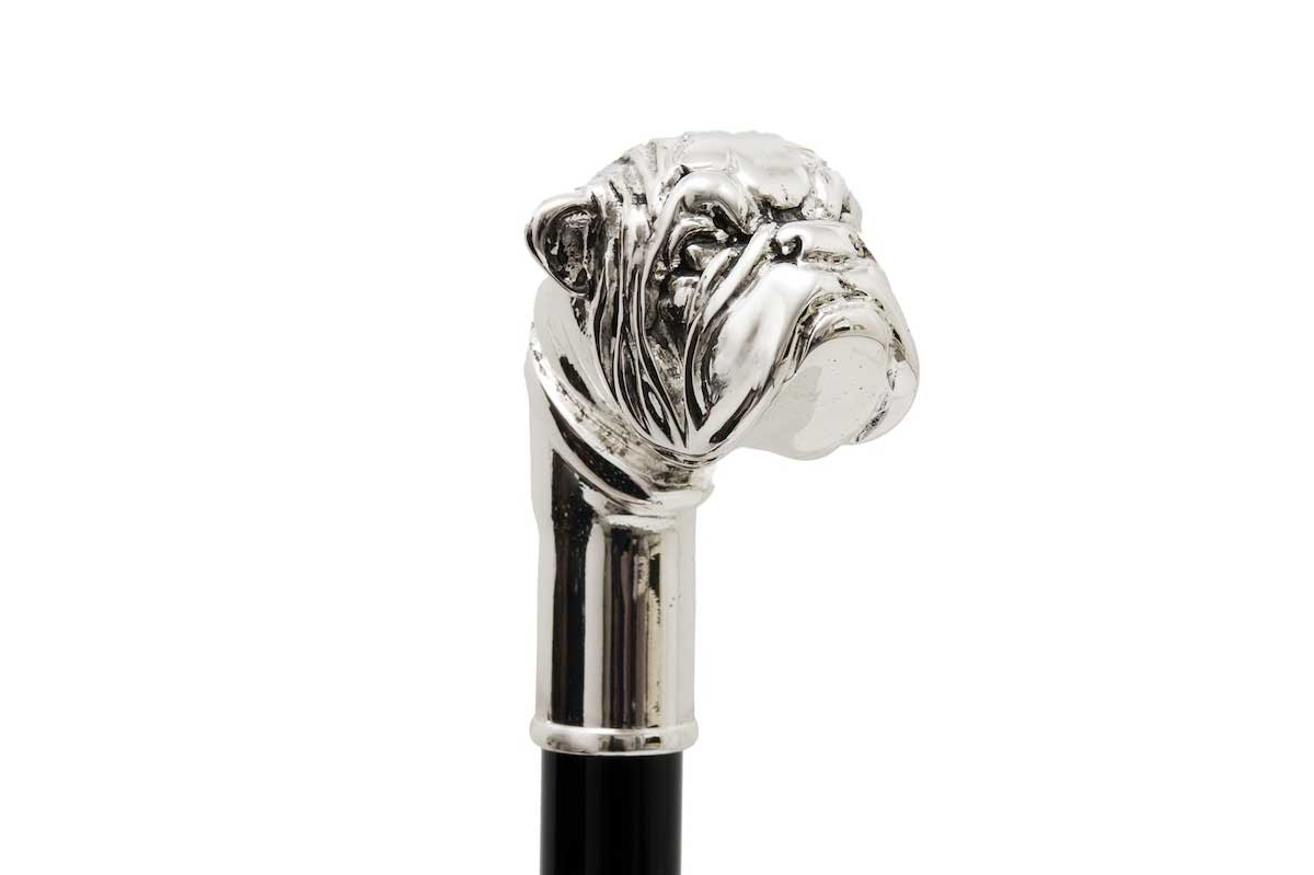 Pasotti shoe horn BULLDOG- silver