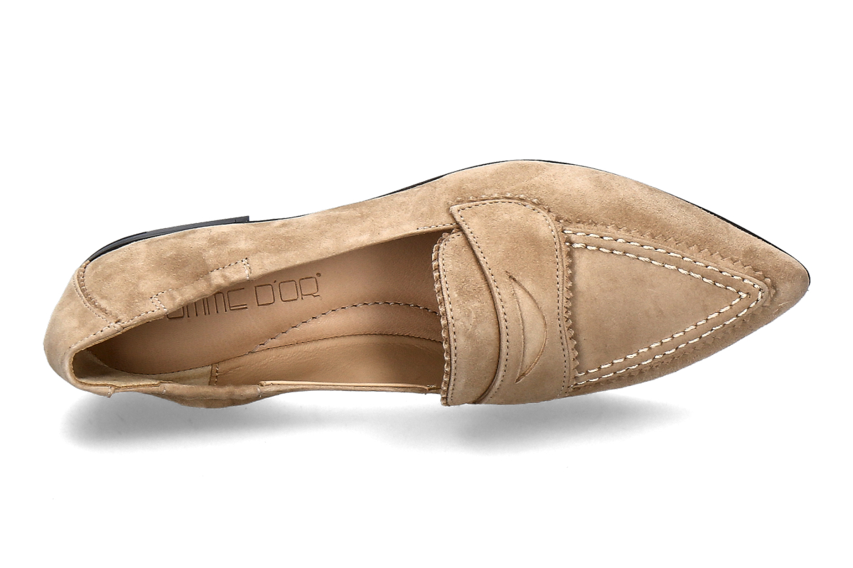 Pomme dOr Slipper GRACE CAMOSCIO- soft mocha_242300181_5