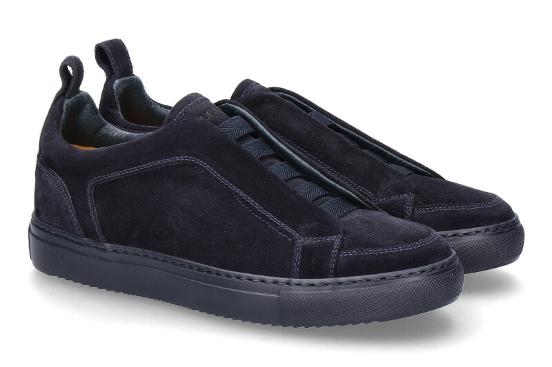 Doucal's Slip On Sneaker WASH- dunkelblau