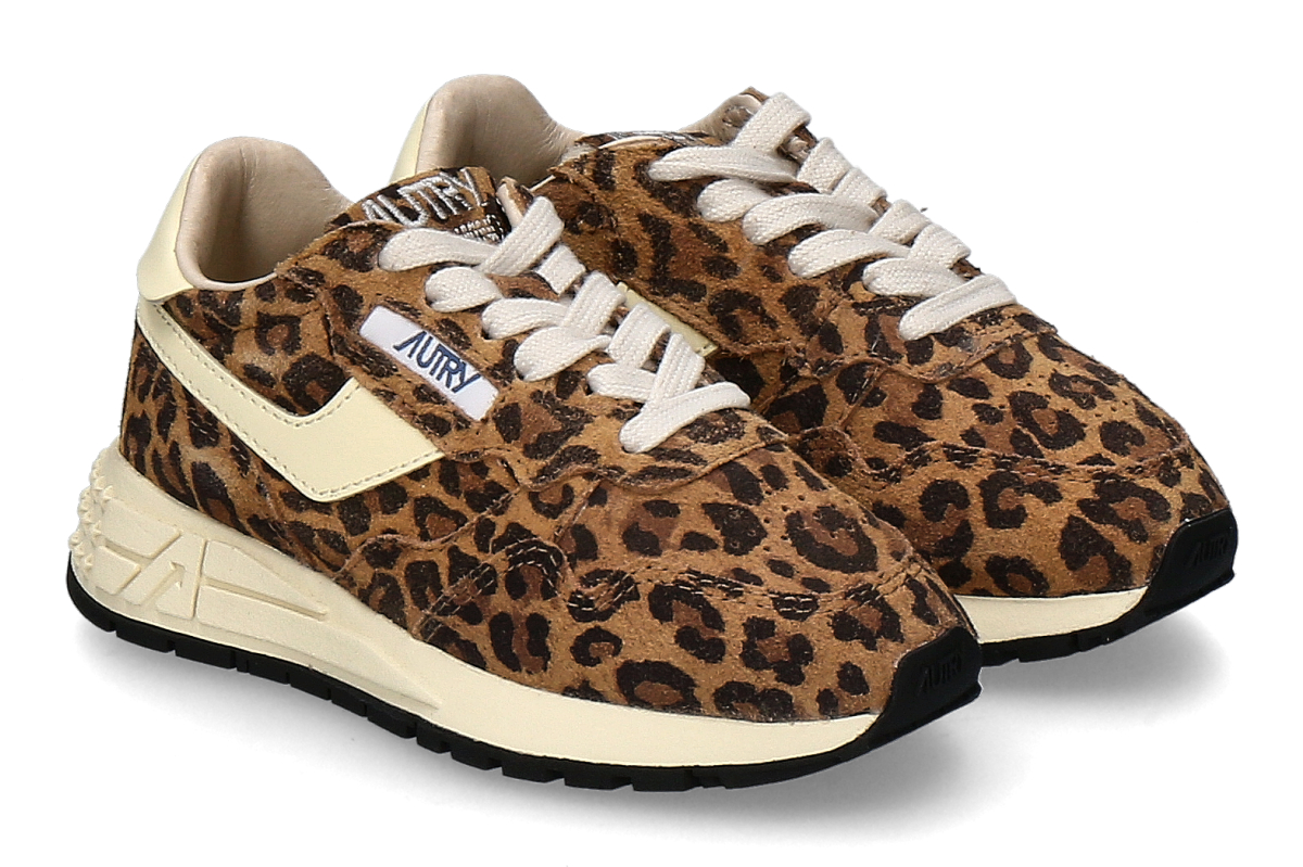 Autry girls- sneaker REELWIND LOW UJ02- leopard/ brown