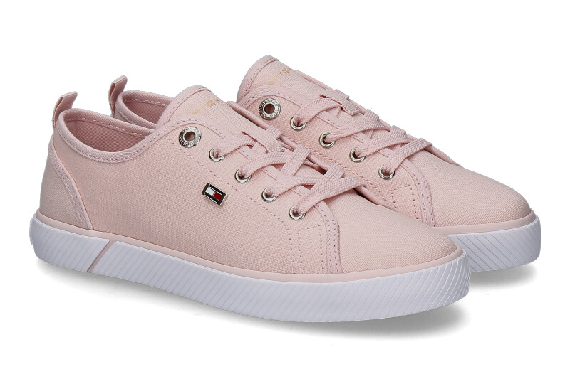 Tommy Hilfiger women's sneaker VULC CANVAS whimsy pink