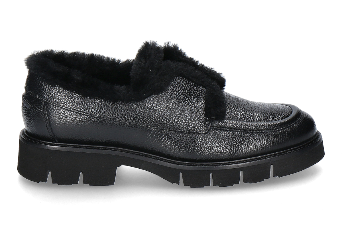 Luca Grossi Slip- On gefüttert M116M WILLER- nero/ schwarz