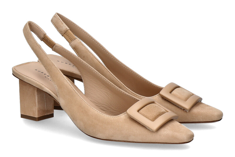 Roberto Festa sling pumps JOYCE CAMOSCIO FONDOTINTA