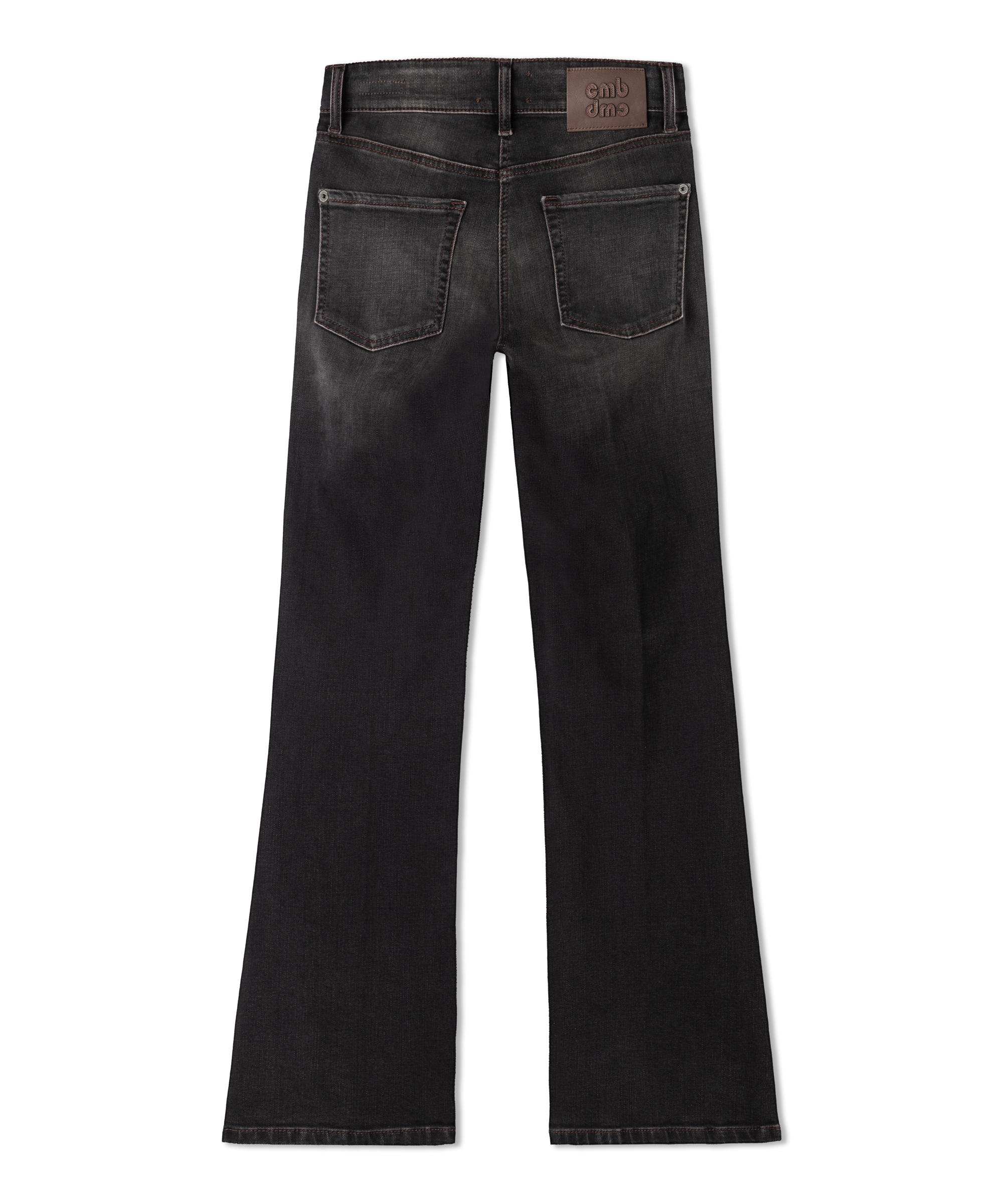 Cambio Jeans PARIS FLARED – black/brown used