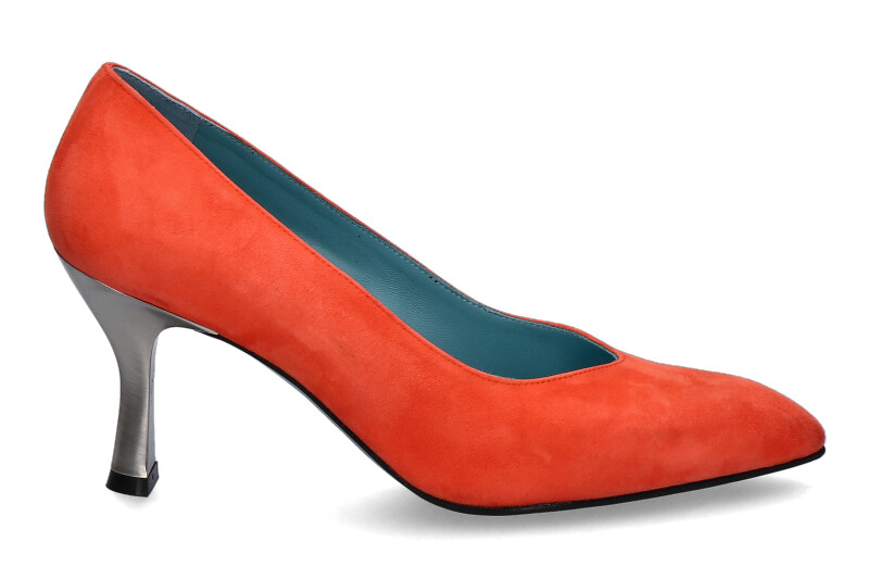 Thierry Rabotin pumps CAMOSCIO ORANGE