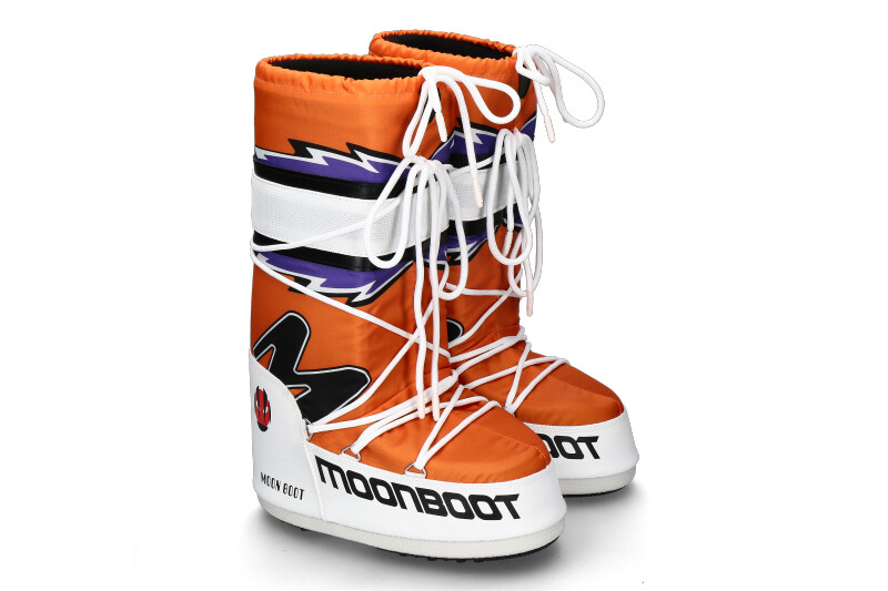 Moon Boot snow boot RETROBIKER M-PATCH- orange/ white