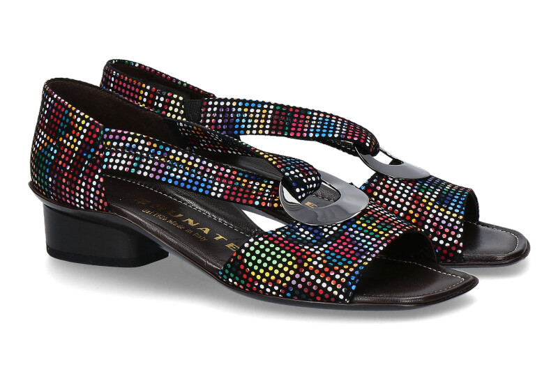 Brunate sandals NICOLE LETTER MULTI