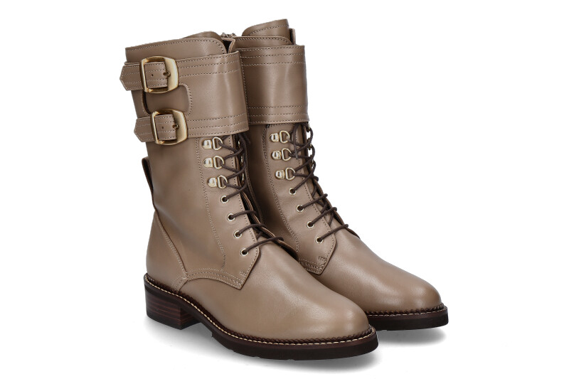 Pertini lace-up ankle boots ANNA TAUPE