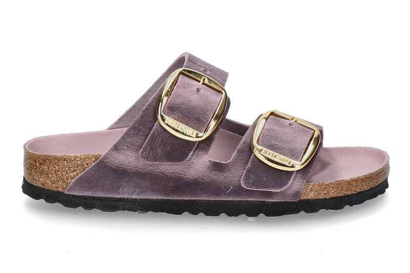 Birkenstock mules ARIZONA BIG BUCKLE NORMAL- high shine fondant pink