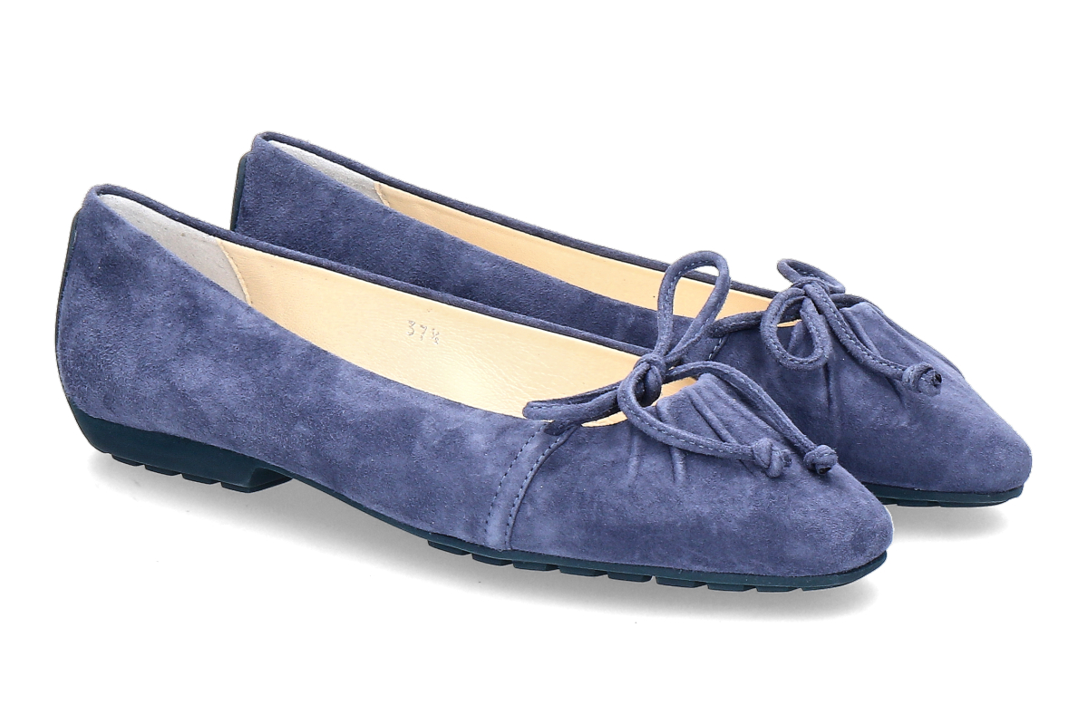 Mania Ballerina CAMOSCIO 1308- jeansblau