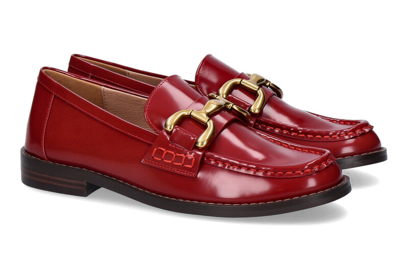 Bibi Lou loafer JODIE CARMIN- rot