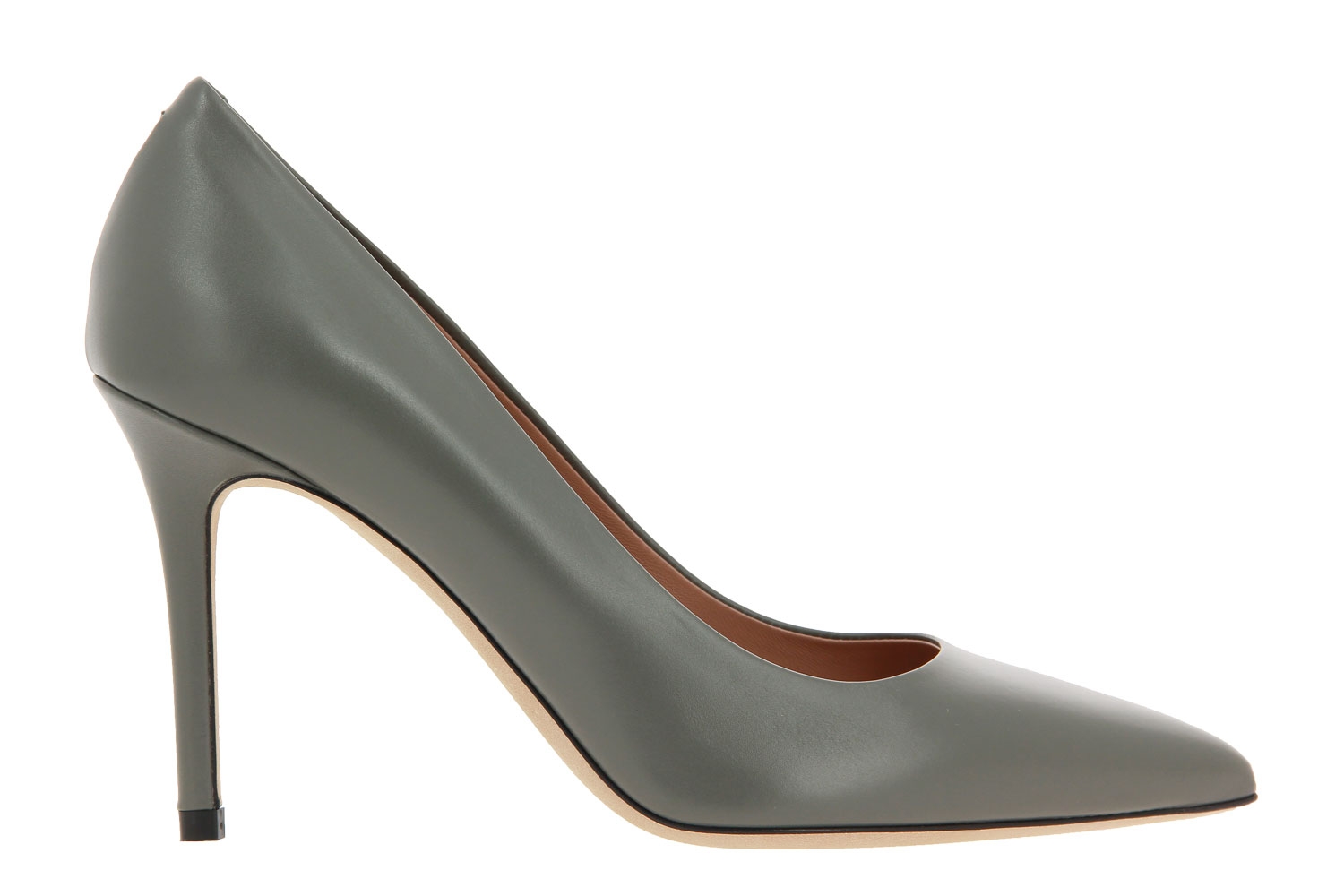 Politibetjent møde Tumult Hugo Boss pumps EDDIE 90-C OPEN GREY - Size: 39