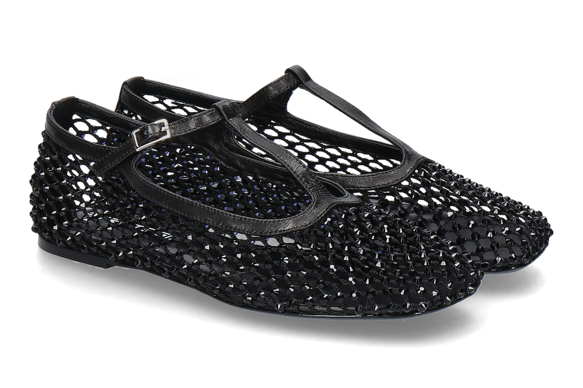 Strategia T- Steg Ballerina R33- black/ black