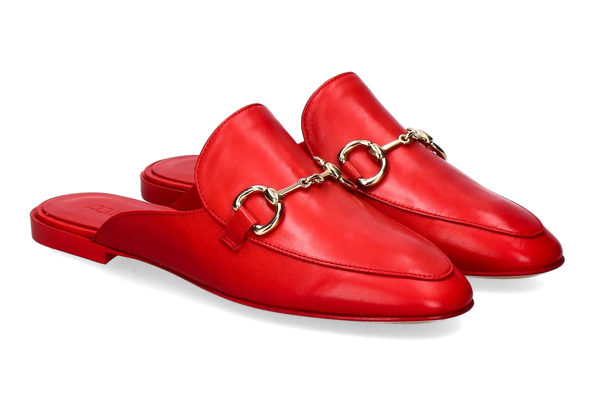 Pomme d' Or Sabot GIORGIA GLOVE- coral/ red