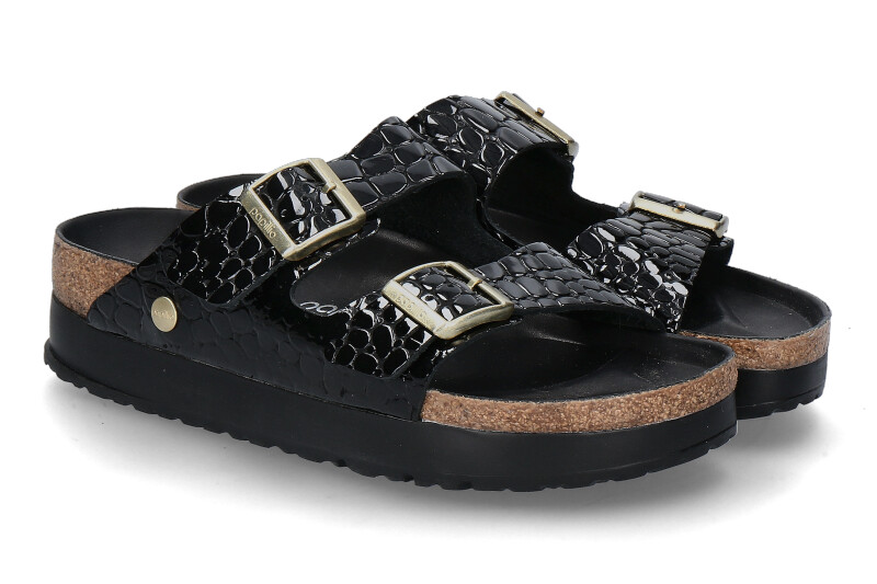 Papillio by Birkenstock Slip-on ARIZONA PAP FLEX PLATFORM LACKLED- black