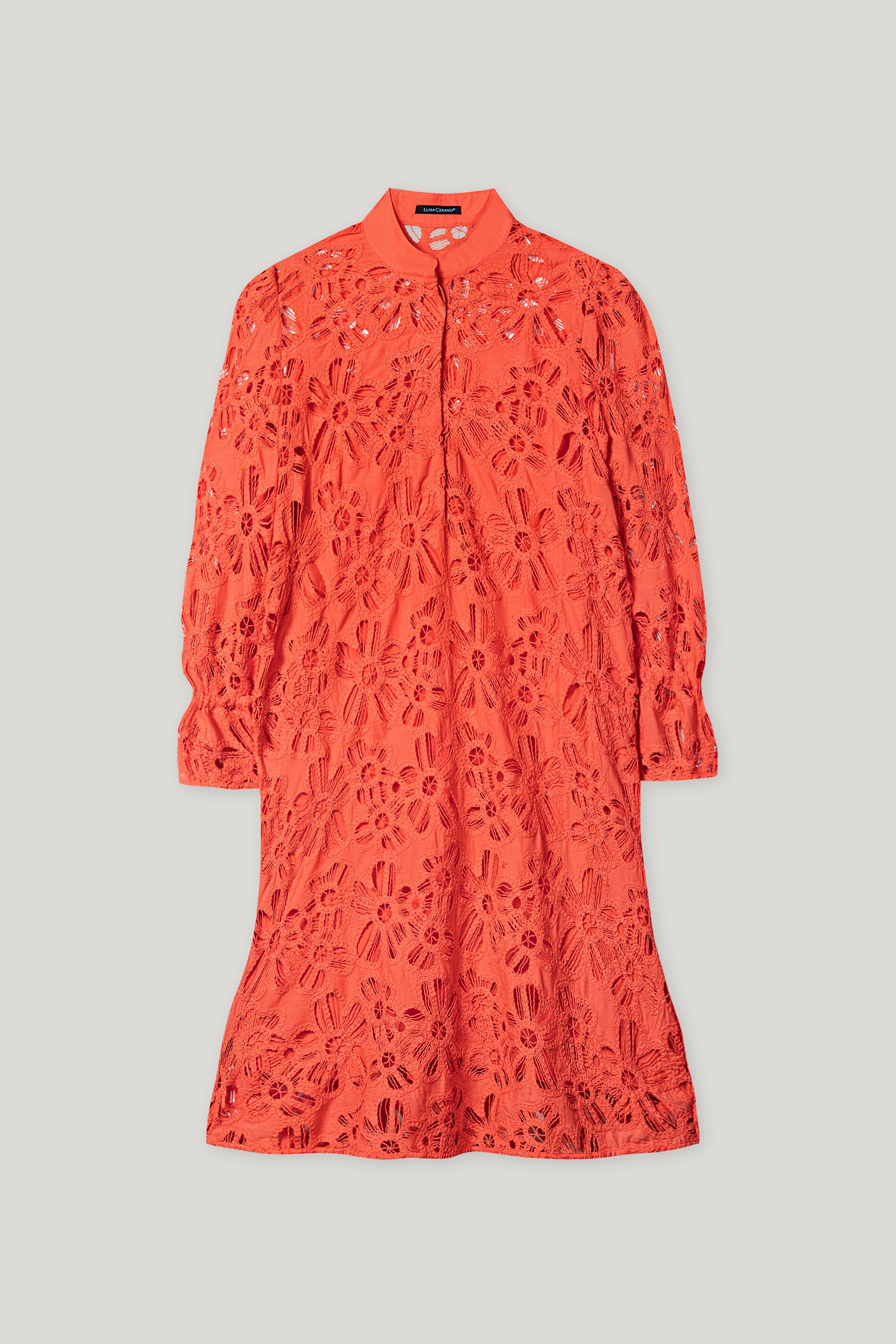  Luisa Cerano mini dress ABITO - hibiscus/orange 