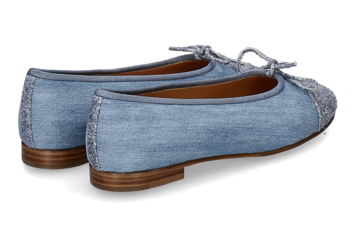 Unützer Ballerina DENIM FUZZY- jeansblau_221800161_2