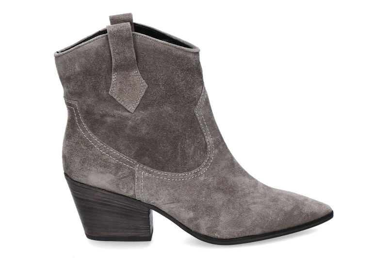 Kennel & Schmenger Cowboy ankle boots DALLAS SUEDE- nebbia