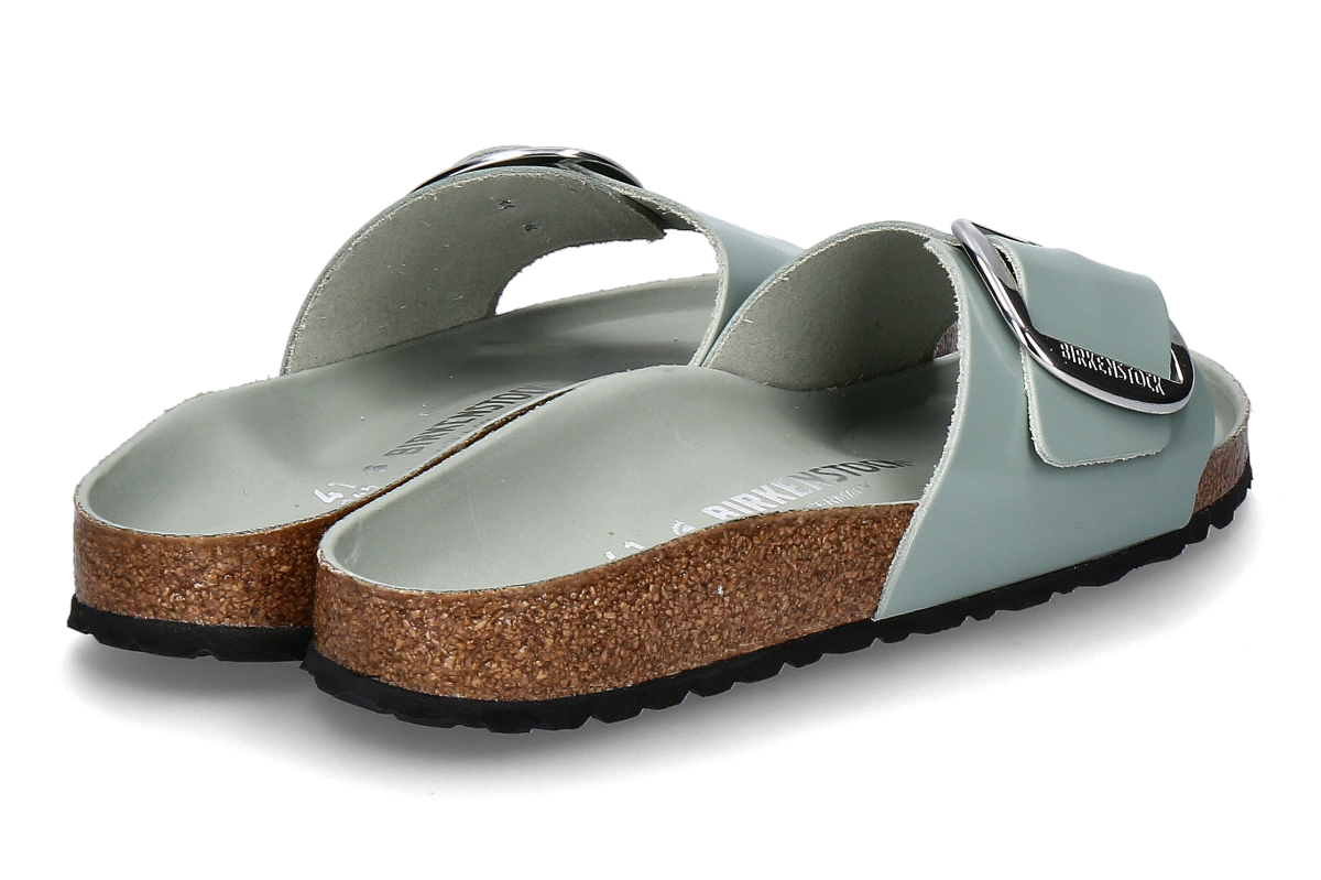 Birkenstock Damen- Pantolette MADRID SCHMAL BIG BUCKLE- grün_274700009_2