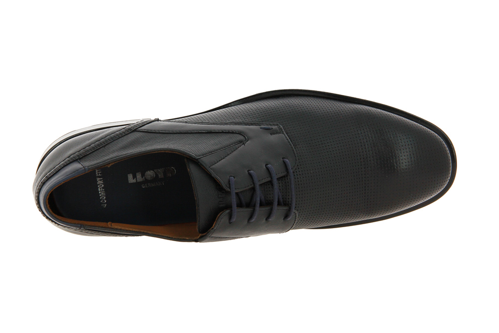 Lloyd lace-up KELSAN BLACK/PACIFIC