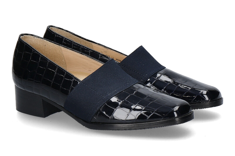 Brunate loafer ZOE APACHE BLU ELASTICO BLU