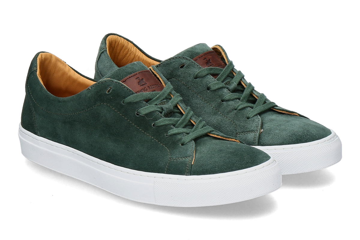 Ludwig Reiter men's- sneaker TENNIS VELOUR- dark green