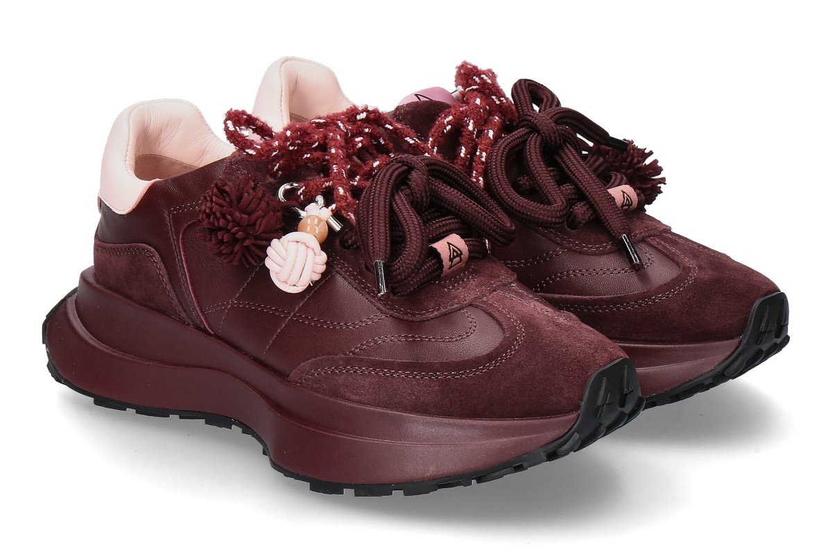 Elena Iachi women's- sneaker SPACE EE60- wine/ bordeaux