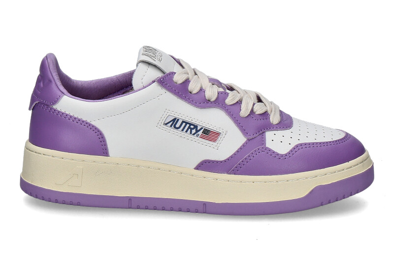 Autry Damen-Sneaker MEDALIST LEATHER WB43- white/lilac