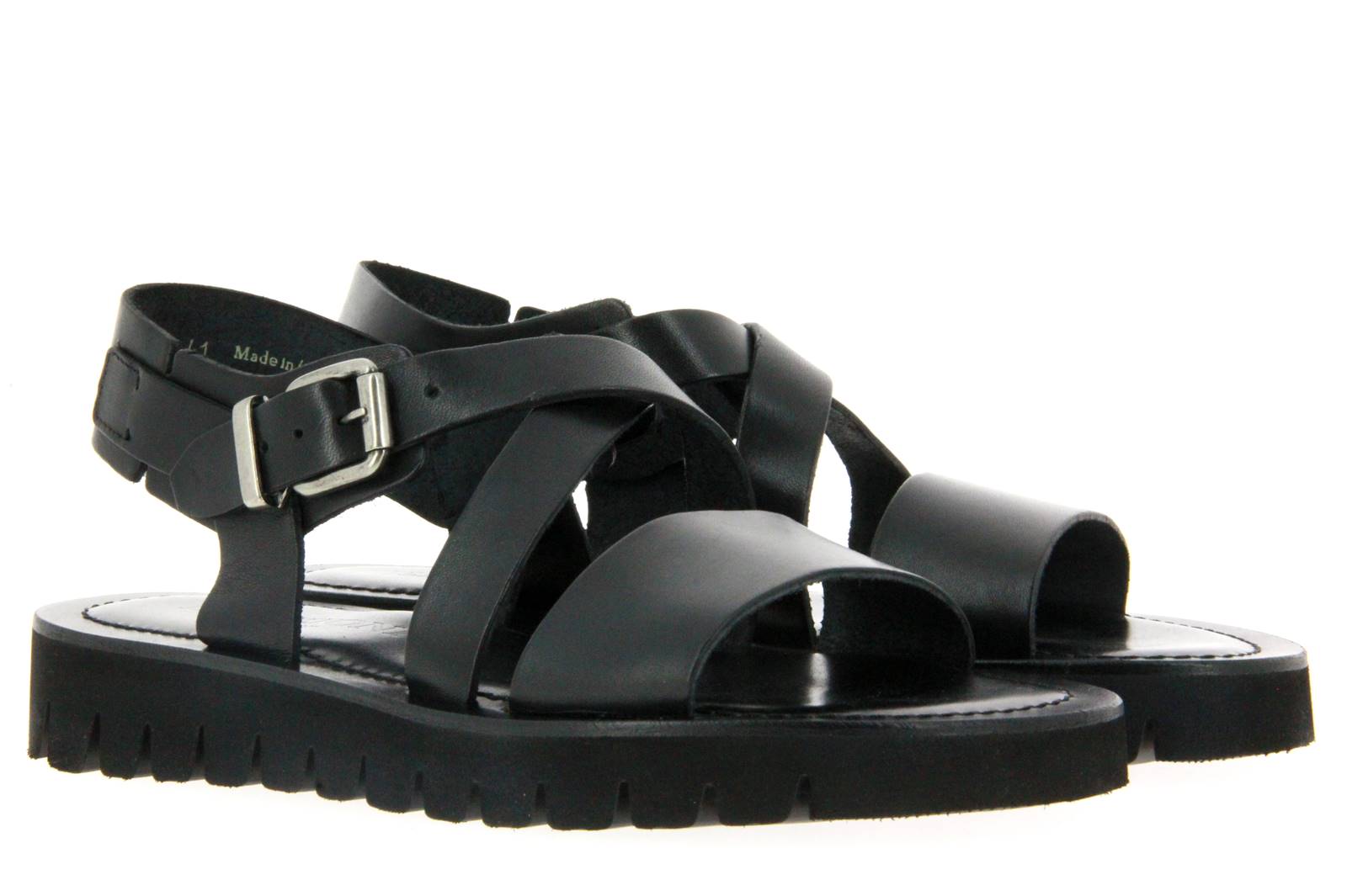 Emozioni sandal LEATHER BLACK