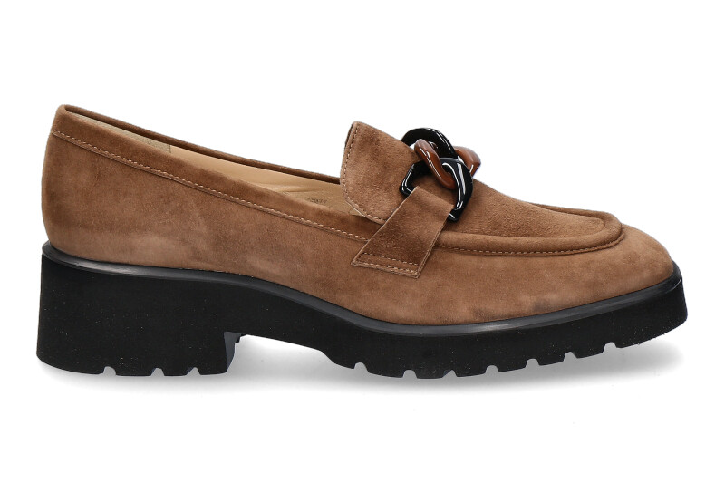 Brunate slipper VERA CAMOSCIO TABAC