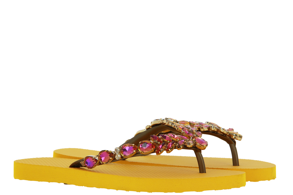 Chanclas thong sandals ADELA DIAMOND ROSÈ MANGO