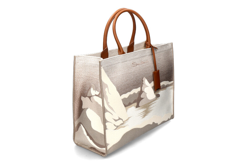 Santoni Shopper PORTOFINO - beige