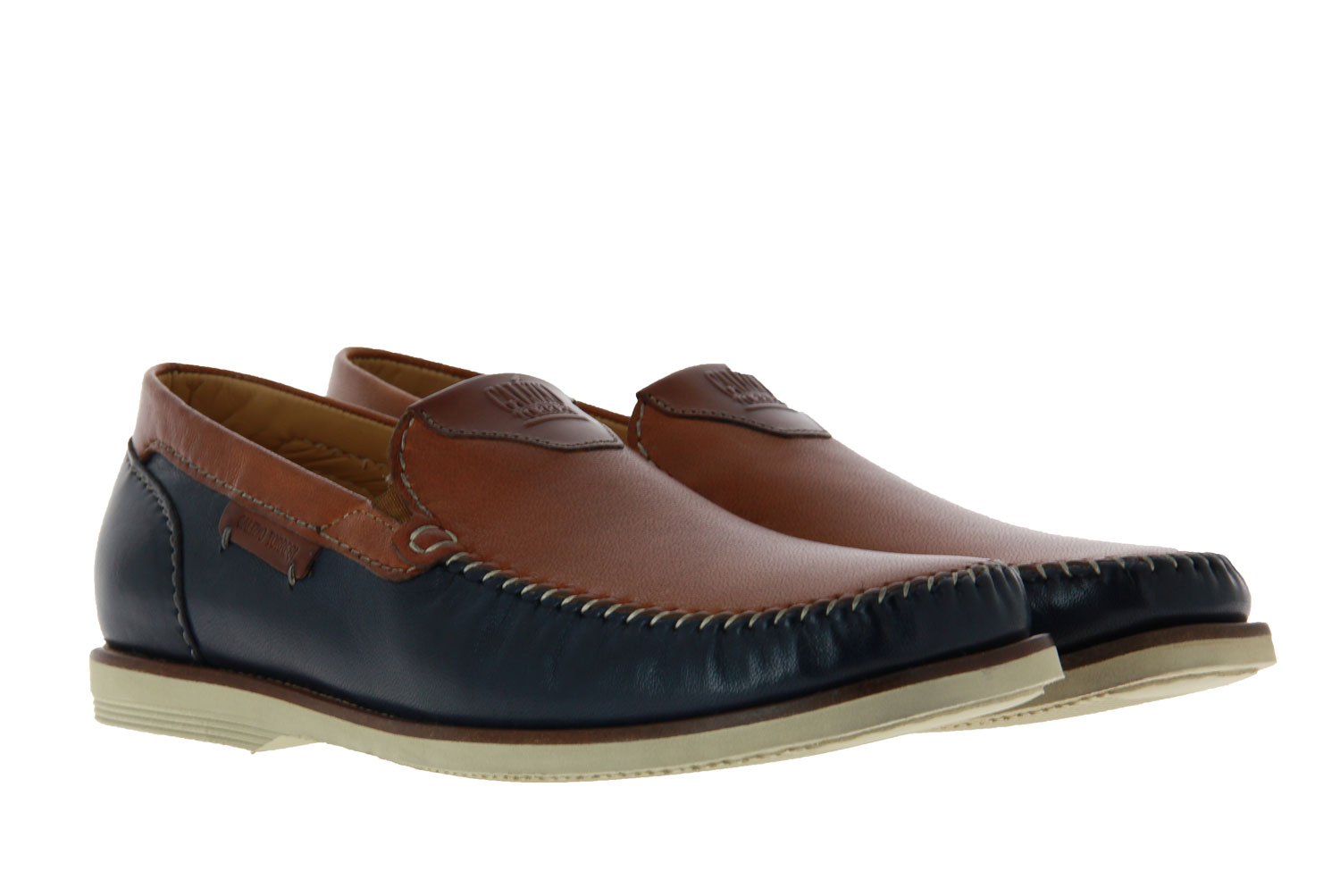 Galizio Torresi moccasin VEGAS BLU CUOIO