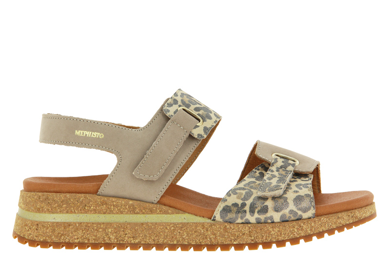 Mephisto wedge sandals JADE LIGHT TAUPE