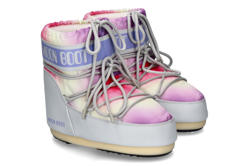 Moon Boot Snowboot ICON TIE DYE- glacier grey