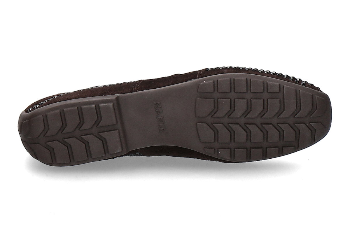 Mania Sneaker gefüttert CAMOSCIO DOTS- moro_242900415_4