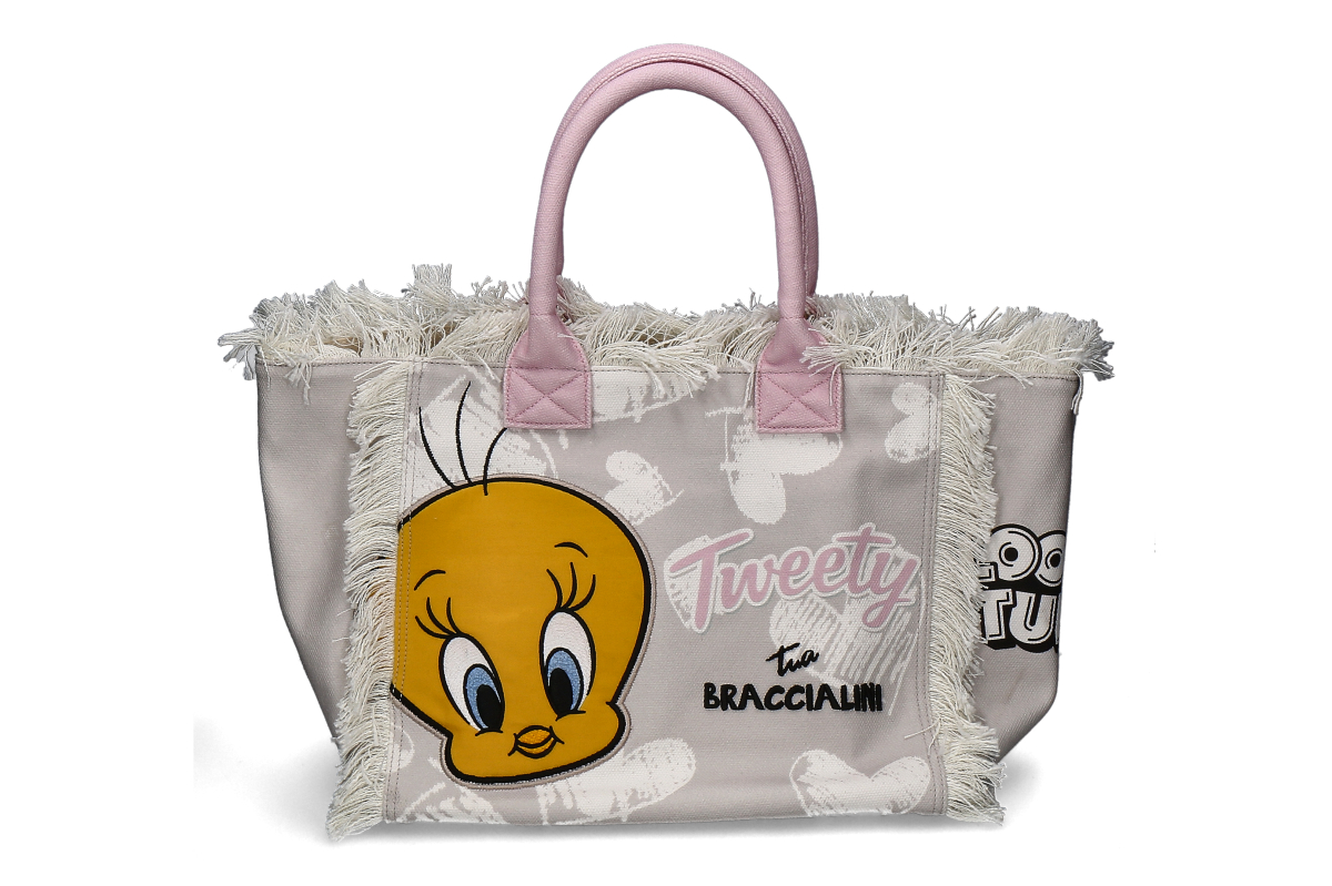 Braccialini Shopper TWEETY- beige